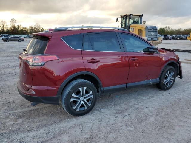 2T3ZFREV7JW415635 - 2018 TOYOTA RAV4 LE RED photo 3