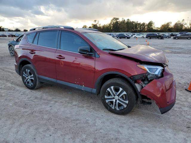 2T3ZFREV7JW415635 - 2018 TOYOTA RAV4 LE RED photo 4