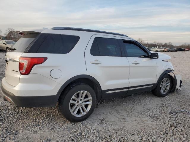 1FM5K7D85GGC98986 - 2016 FORD EXPLORER XLT WHITE photo 3