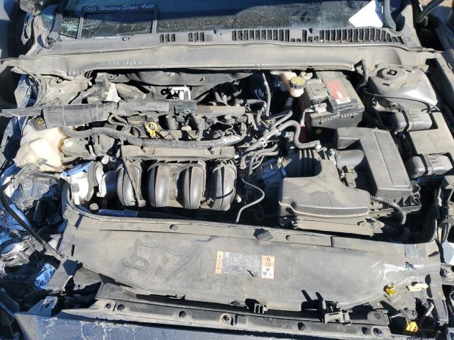 3FA6P0H73GR193722 - 2016 FORD FUSION SE GRAY photo 11