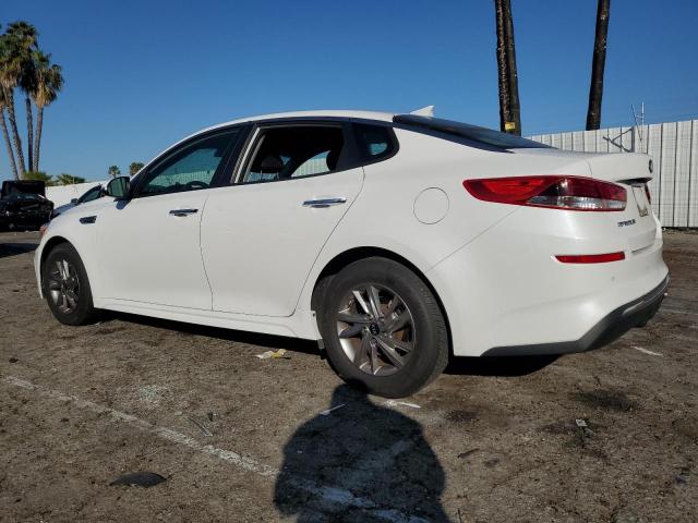 5XXGT4L37KG326253 - 2019 KIA OPTIMA LX WHITE photo 2