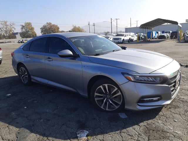 1HGCV3F49LA004543 - 2020 HONDA ACCORD HYBRID EX SILVER photo 4