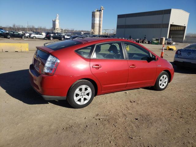 JTDKB20U873237474 - 2007 TOYOTA PRIUS RED photo 3