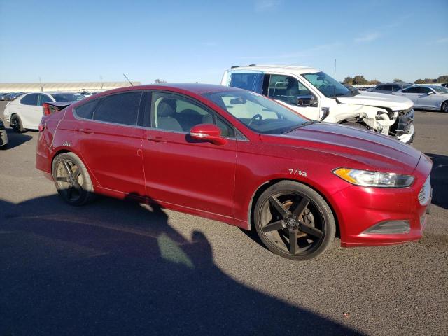 1FA6P0H70F5119272 - 2015 FORD FUSION SE BURGUNDY photo 4