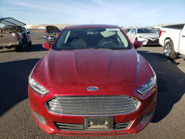 1FA6P0H70F5119272 - 2015 FORD FUSION SE BURGUNDY photo 5