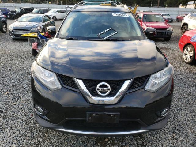 5N1AT2MV0FC845852 - 2015 NISSAN ROGUE S BLACK photo 5