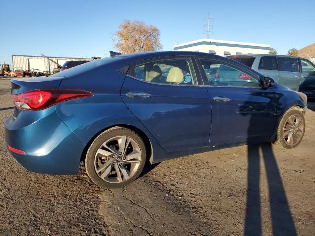 KMHDH4AE8EU036851 - 2014 HYUNDAI ELANTRA SE BLUE photo 3