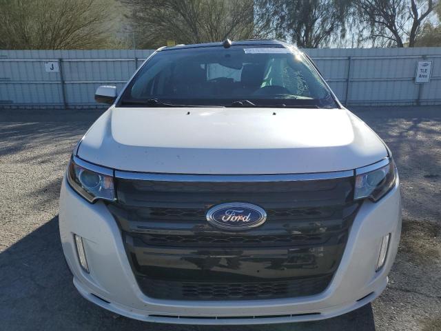 2FMDK4AK0EBA82803 - 2014 FORD EDGE SPORT WHITE photo 5