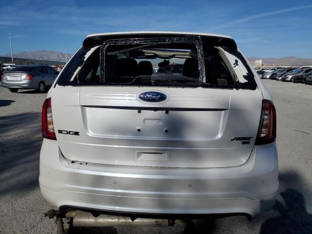 2FMDK4AK0EBA82803 - 2014 FORD EDGE SPORT WHITE photo 6