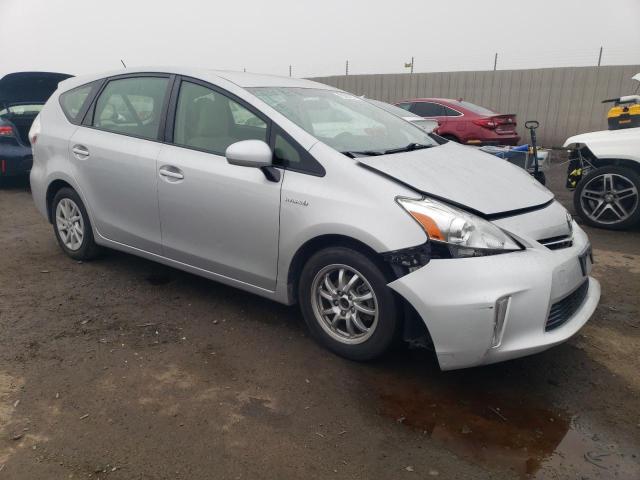 JTDZN3EU2C3100674 - 2012 TOYOTA PRIUS V SILVER photo 4