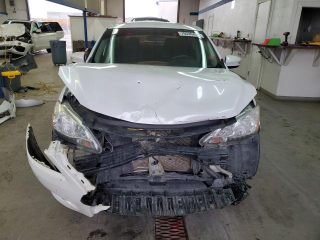 3N1AB7AP3FY267878 - 2015 NISSAN SENTRA S WHITE photo 5