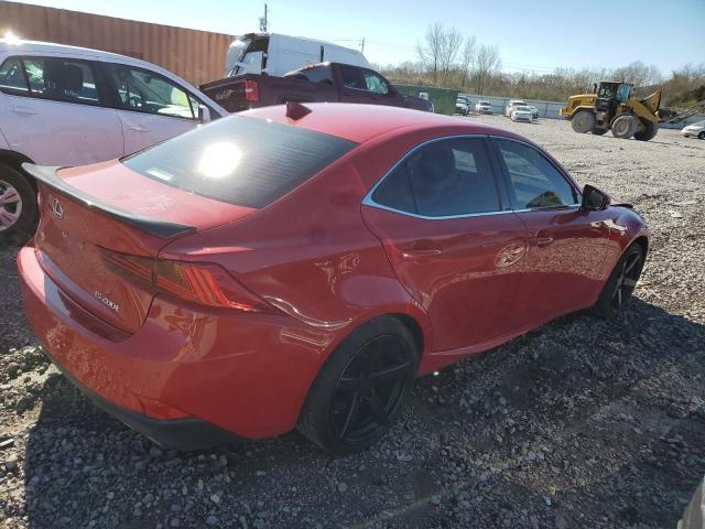 JTHBA1D27H5039379 - 2017 LEXUS IS 200T RED photo 3