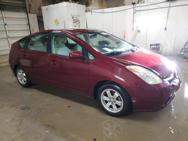 JTDKB20U940066747 - 2004 TOYOTA PRIUS BURGUNDY photo 4