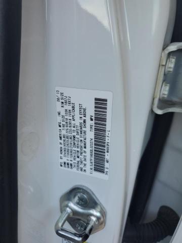 5J6TF1H56DL003274 - 2013 HONDA CROSSTOUR EXL თეთრი ფოტო 12