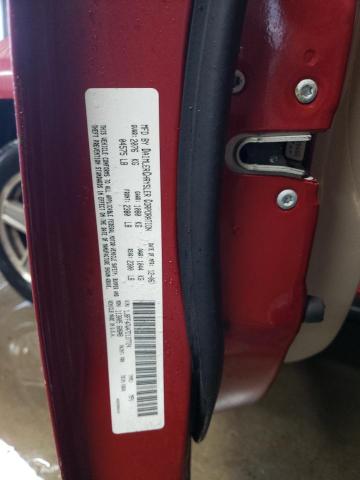 1J8FF47W47D137724 - 2007 JEEP COMPASS RED photo 12