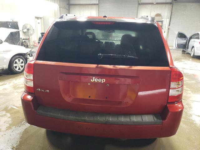 1J8FF47W47D137724 - 2007 JEEP COMPASS RED photo 6