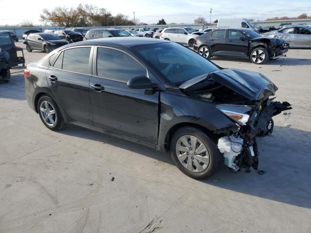 3KPA24AB2KE253806 - 2019 KIA RIO S BLACK photo 4