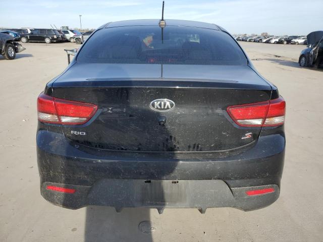 3KPA24AB2KE253806 - 2019 KIA RIO S BLACK photo 6