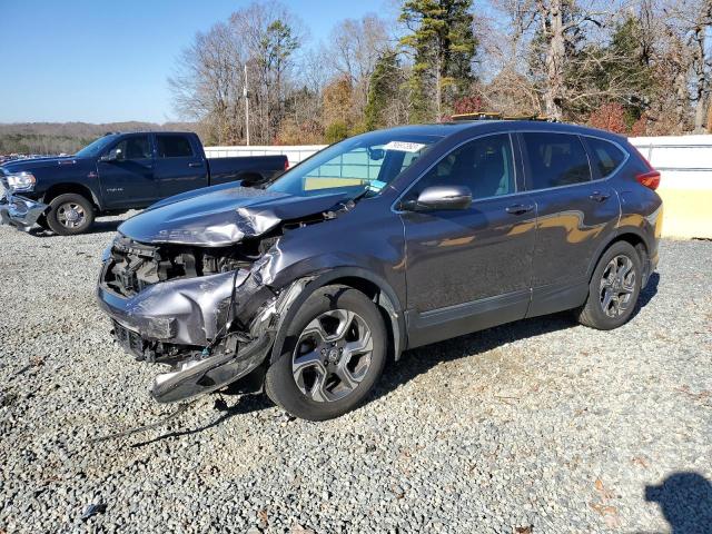 5J6RW1H82JA004143 - 2018 HONDA CR-V EXL GRAY photo 1