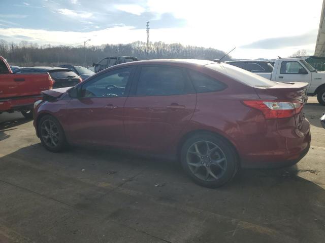 1FADP3F22DL232701 - 2013 FORD FOCUS SE BURGUNDY photo 2