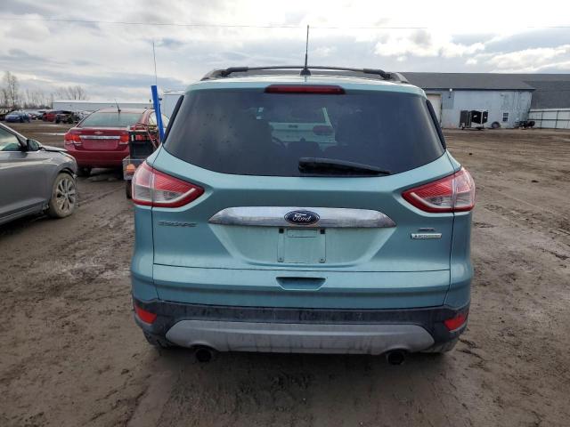 1FMCU0HXXDUA92974 - 2013 FORD ESCAPE SEL BLUE photo 6