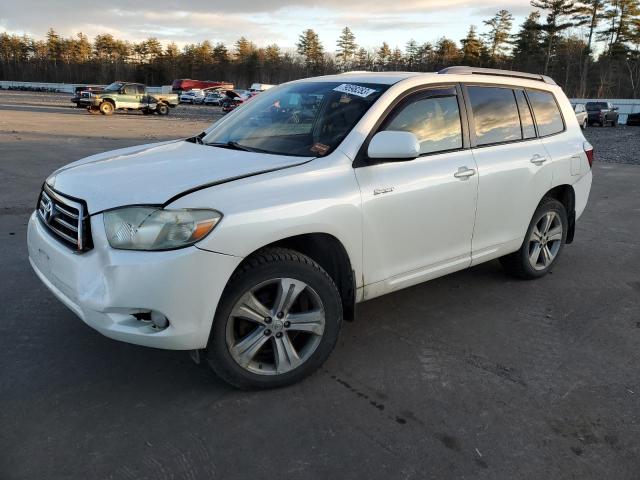 JTEES43A982050239 - 2008 TOYOTA HIGHLANDER SPORT WHITE photo 1