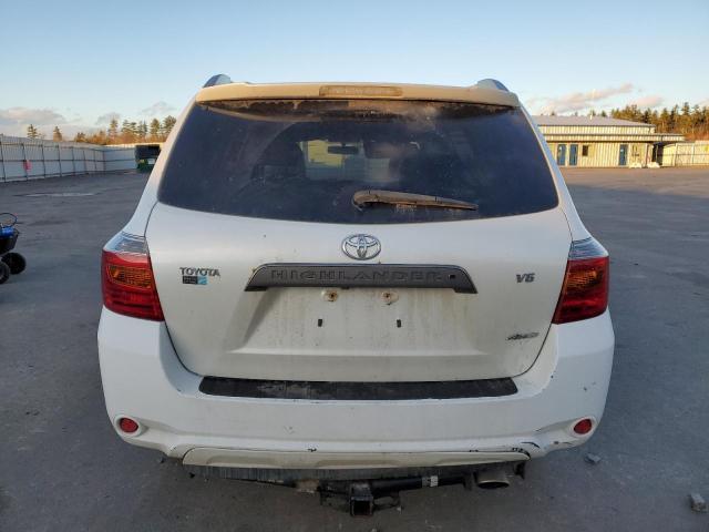 JTEES43A982050239 - 2008 TOYOTA HIGHLANDER SPORT WHITE photo 6