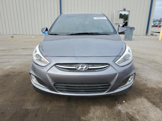 KMHCU5AE6HU345414 - 2017 HYUNDAI ACCENT SPORT GRAY photo 5