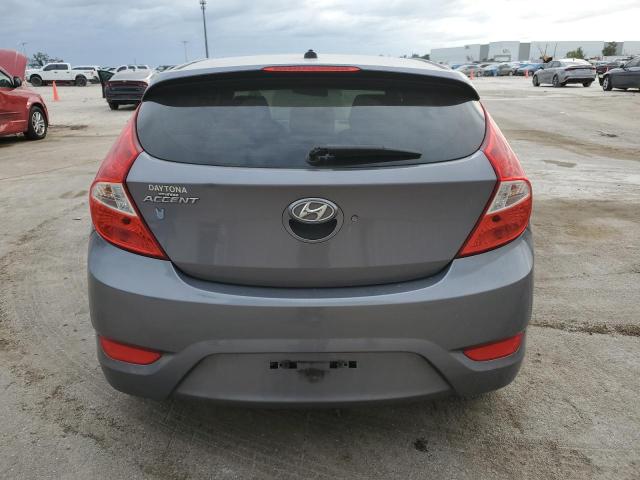 KMHCU5AE6HU345414 - 2017 HYUNDAI ACCENT SPORT GRAY photo 6