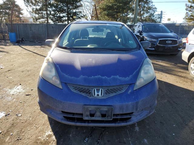 JHMGE87259S034019 - 2009 HONDA FIT BLUE photo 5