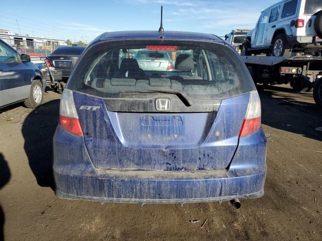 JHMGE87259S034019 - 2009 HONDA FIT BLUE photo 6