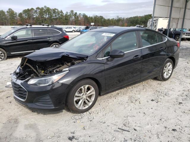 1G1BE5SM7K7100588 - 2019 CHEVROLET CRUZE LT BLACK photo 1