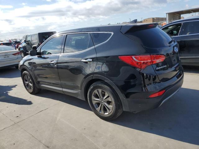 5XYZTDLB5FG302079 - 2015 HYUNDAI SANTA FE S BLACK photo 2