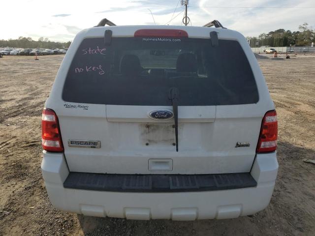 1FMCU9DG3BKA56336 - 2011 FORD ESCAPE XLT WHITE photo 6