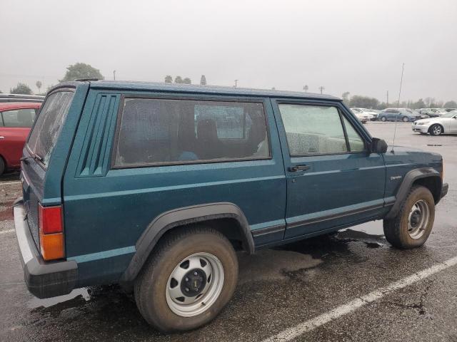 1J4FT27PXTL279583 - 1996 JEEP CHEROKEE SE GREEN photo 3