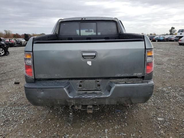 2HJYK16567H507895 - 2007 HONDA RIDGELINE RTL CHARCOAL photo 6