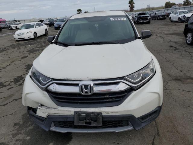 2HKRW5H33JH426111 - 2018 HONDA CR-V LX WHITE photo 5