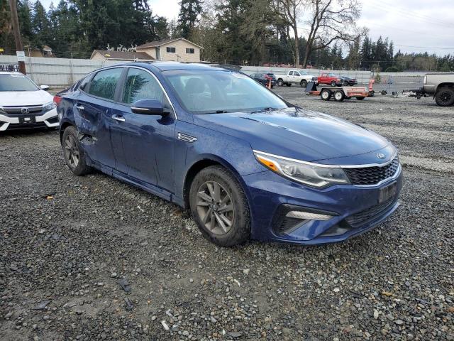 5XXGT4L31LG406729 - 2020 KIA OPTIMA LX BLUE photo 4