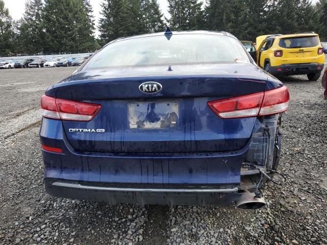 5XXGT4L31LG406729 - 2020 KIA OPTIMA LX BLUE photo 6