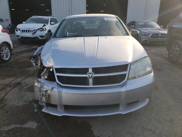 1B3CC4FB7AN216132 - 2010 DODGE AVENGER SXT SILVER photo 5