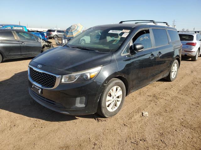 2016 KIA SEDONA LX, 