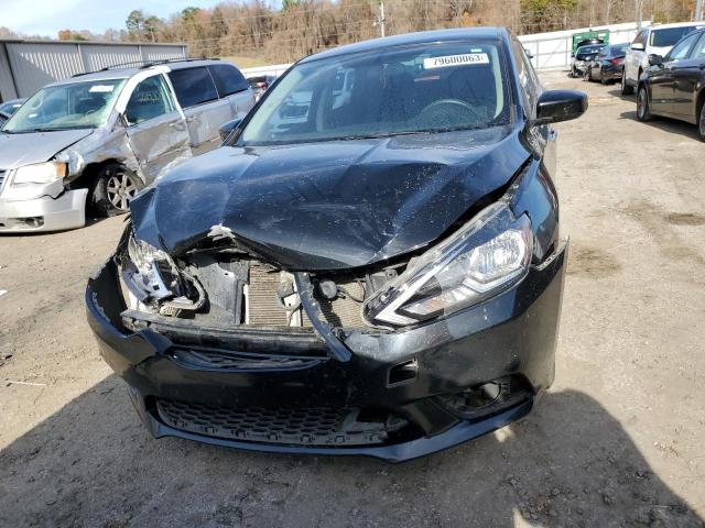 3N1AB7AP3KL604055 - 2019 NISSAN SENTRA S BLACK photo 5