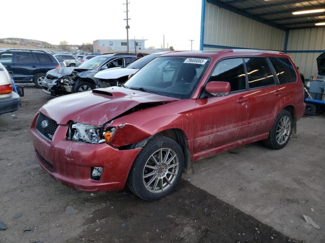 JF1SG66678H705044 - 2008 SUBARU FORESTER SPORTS 2.5X RED photo 1