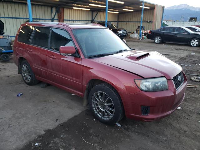 JF1SG66678H705044 - 2008 SUBARU FORESTER SPORTS 2.5X RED photo 4