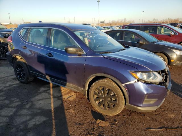 5N1AT2MTXHC803528 - 2017 NISSAN ROGUE S BLUE photo 4