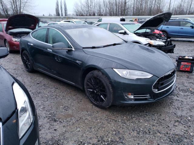 5YJSA1DP2DFP12066 - 2013 TESLA MODEL S მწვანე ფოტო 4