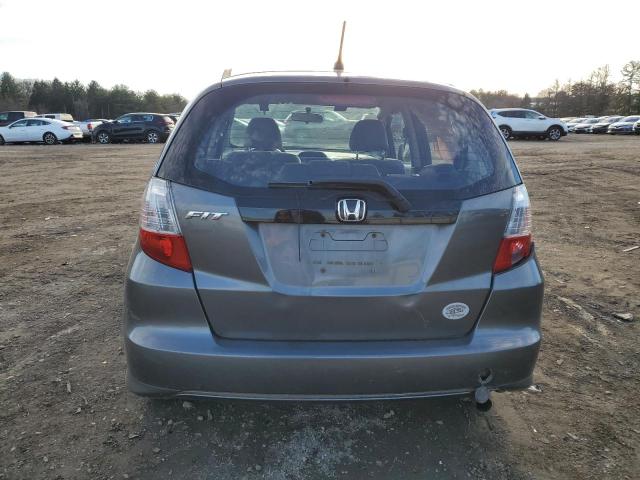 JHMGE8H37CC034466 - 2012 HONDA FIT GRAY photo 6