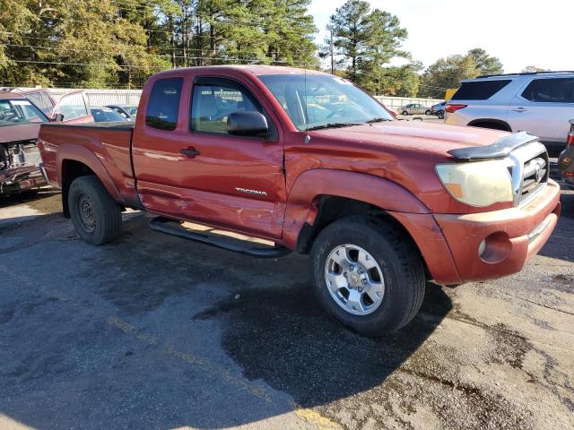 5TETU62N97Z368281 - 2007 TOYOTA TACOMA PRERUNNER ACCESS CAB BURGUNDY photo 4