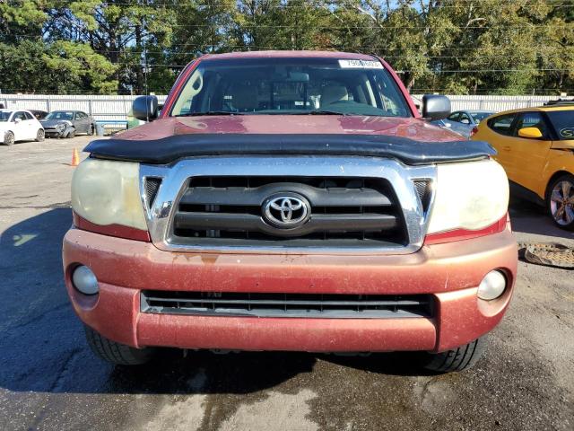 5TETU62N97Z368281 - 2007 TOYOTA TACOMA PRERUNNER ACCESS CAB BURGUNDY photo 5