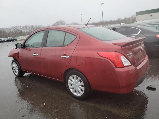 3N1CN7AP7JL873206 - 2018 NISSAN VERSA S RED photo 2